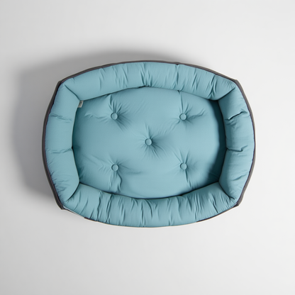 Velvet Rectangular Dog Bed