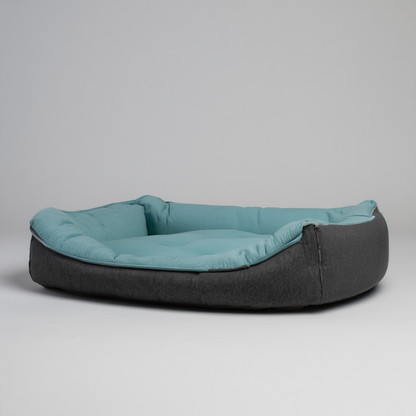 Velvet Rectangular Dog Bed