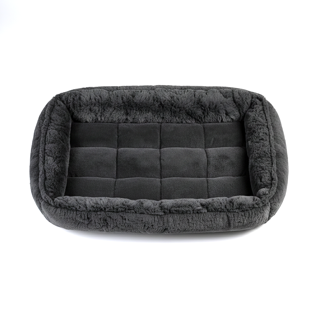 Luxurious Bolster Dog Bed – Fits Metal Crates