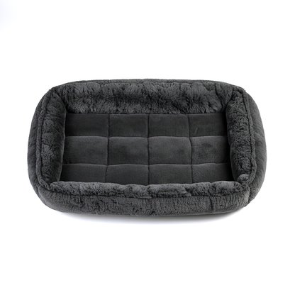 Luxurious Bolster Dog Bed – Fits Metal Crates