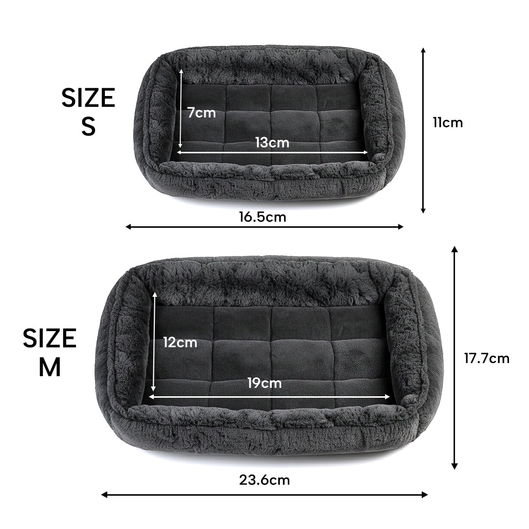 Luxurious Bolster Dog Bed – Fits Metal Crates