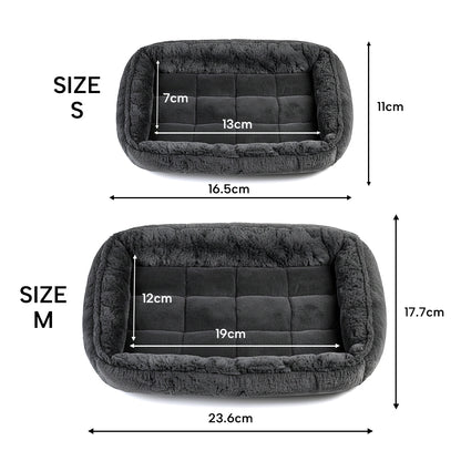 Luxurious Bolster Dog Bed – Fits Metal Crates