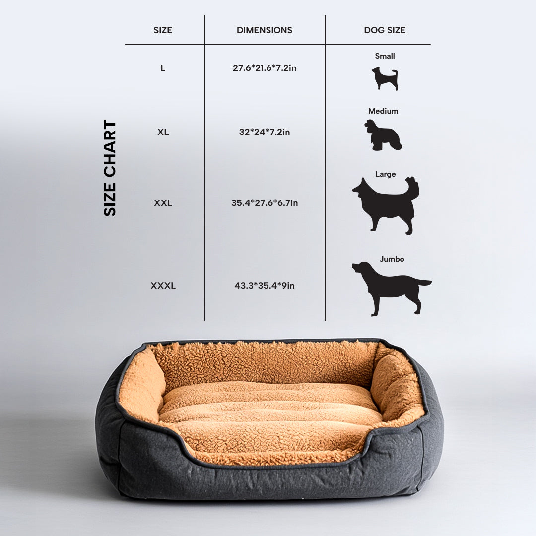 Pet Sofa Bed – Firm & Breathable Comfort Couch