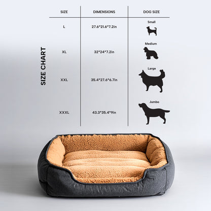 Pet Sofa Bed – Firm & Breathable Comfort Couch