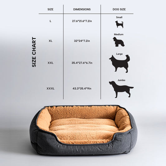Pet Sofa Bed – Firm & Breathable Comfort Couch